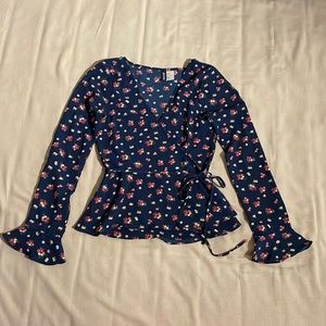 H&M Wrap Around Top